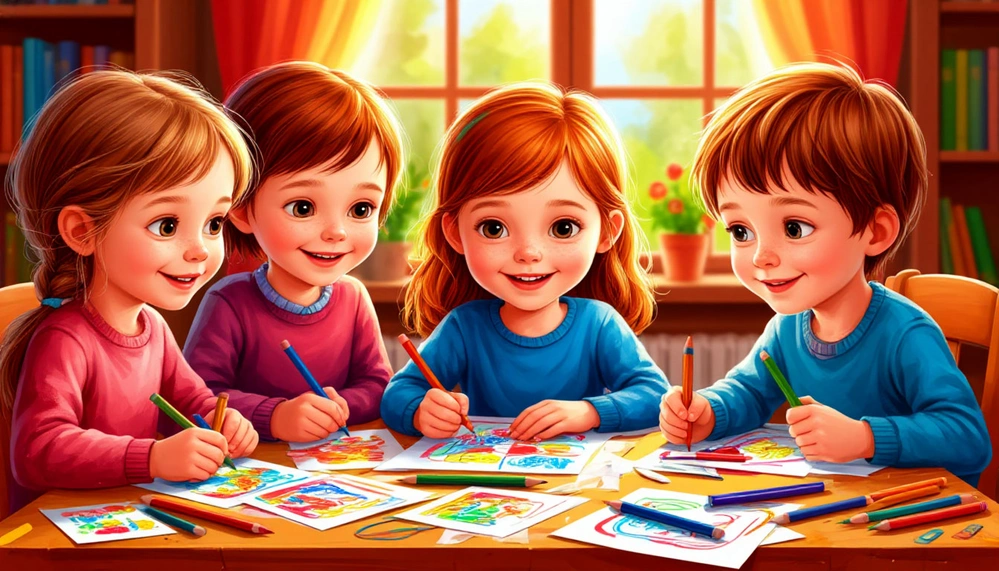 Раскраски — волшебные ключи к детскому развитию