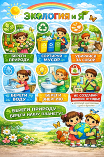 Плакат Экология и Я