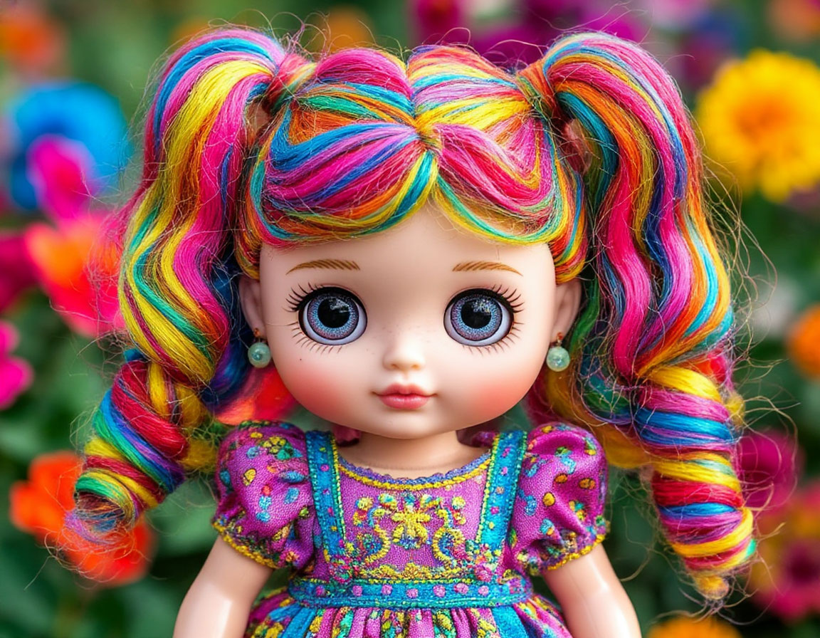 Раскраска Кукла Раскраска Кукла